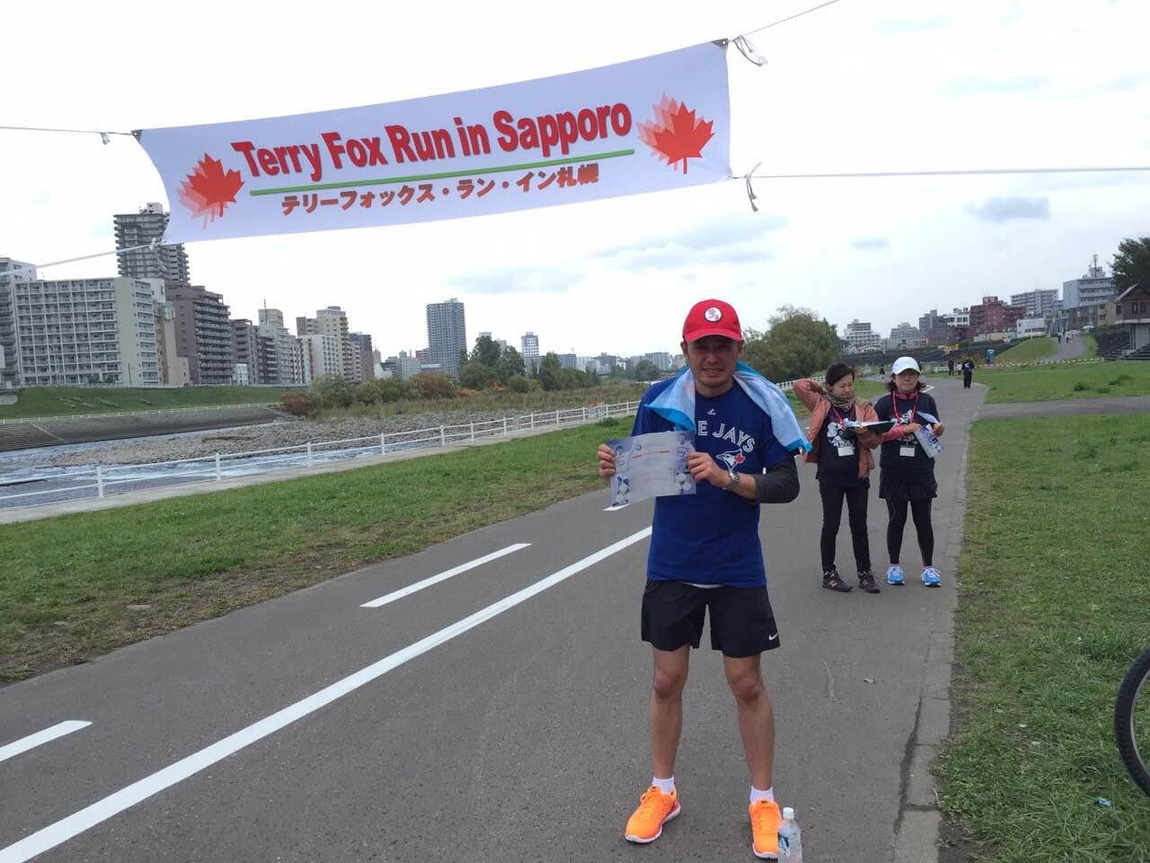 札幌でカナダの英雄のチャリティマラソン行われます 北海道留学センターブログ